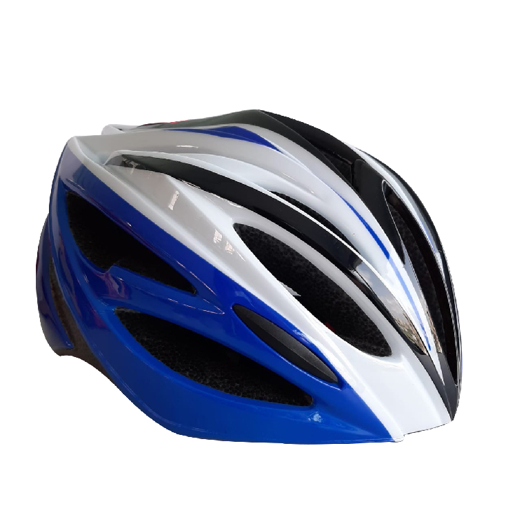 Bicycle Helmet, SK324 Blue-White-Black